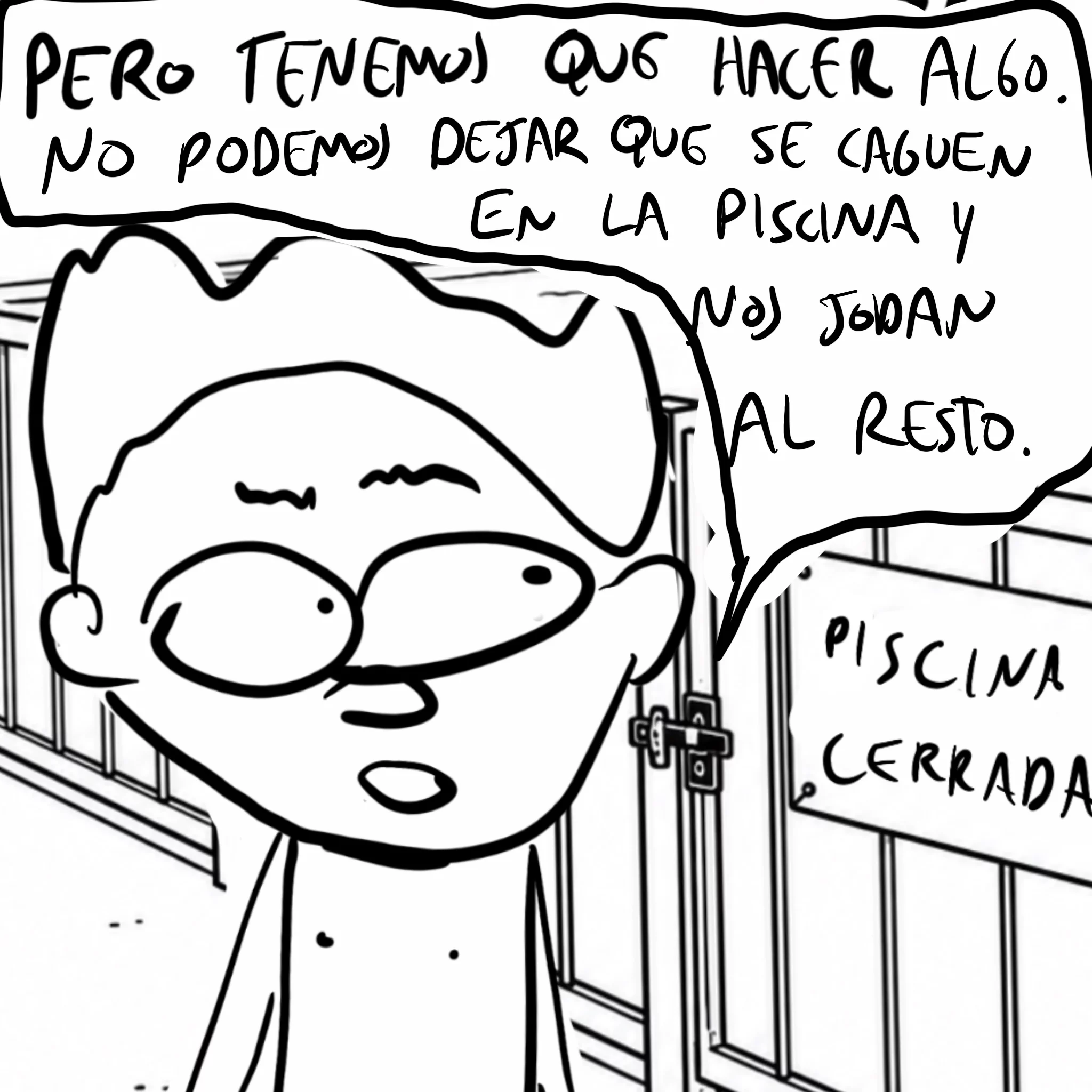 piscina cerrada